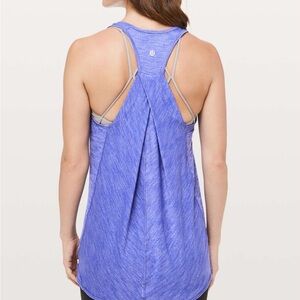 lululemon athletica Blue Tank Top